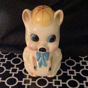 Vintage Collector’s Chalkware Porky Pig Bank (circa 1940’s-1960’s)